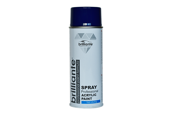 Vopsea spray auto BRILLIANTE 10515, albastru Inchis (RAL 5022), recipient 400 ml