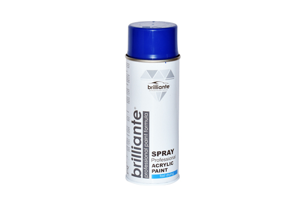 Vopsea spray auto BRILLIANTE 08709, albastru semnal (RAL 5005), recipient 400 ml