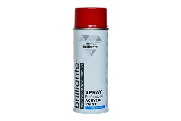 Vopsea spray auto BRILLIANTE 10510, rosu (RAL 3001), recipient 400 ml