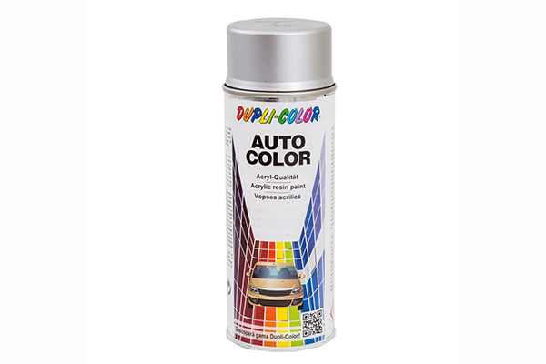 Spray vopsea auto DUPLI-COLOR 08780, argintiu iridiu, metalizata, recipient 350 ml