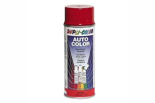 Spray vopsea auto DUPLI-COLOR 08769, rosu 270, recipient 350 ml