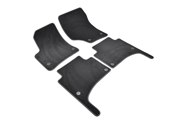 Set covorase auto mocheta, UMBRELLA 02723, pentru Volkswagen Touareg I (2002-2010), sisteme fixare rotunde