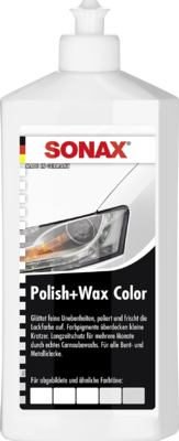 Polish si ceara SONAX 296000, alb, volum recipient 500 ml