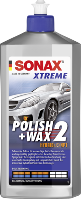 Pasta polish si ceara SONAX 2 Hybrid NPT Xtreme 207200, volum recipient 500 ml