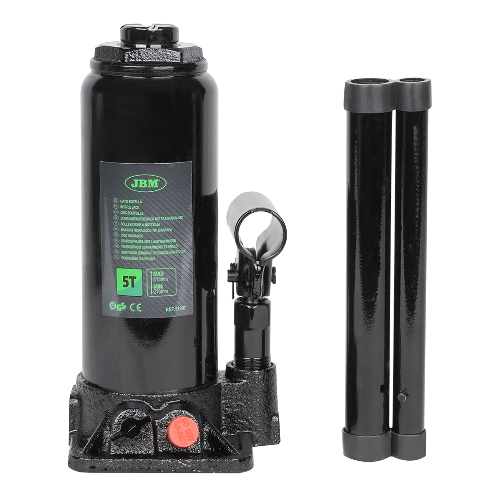 Cric hidraulic in cutie din plastic JBM 51907, capacitate de ridicare 5 tone