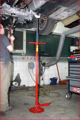 Suport telescopic KS TOOLS 160.0342, otel, capacitate sustinere 750 kg