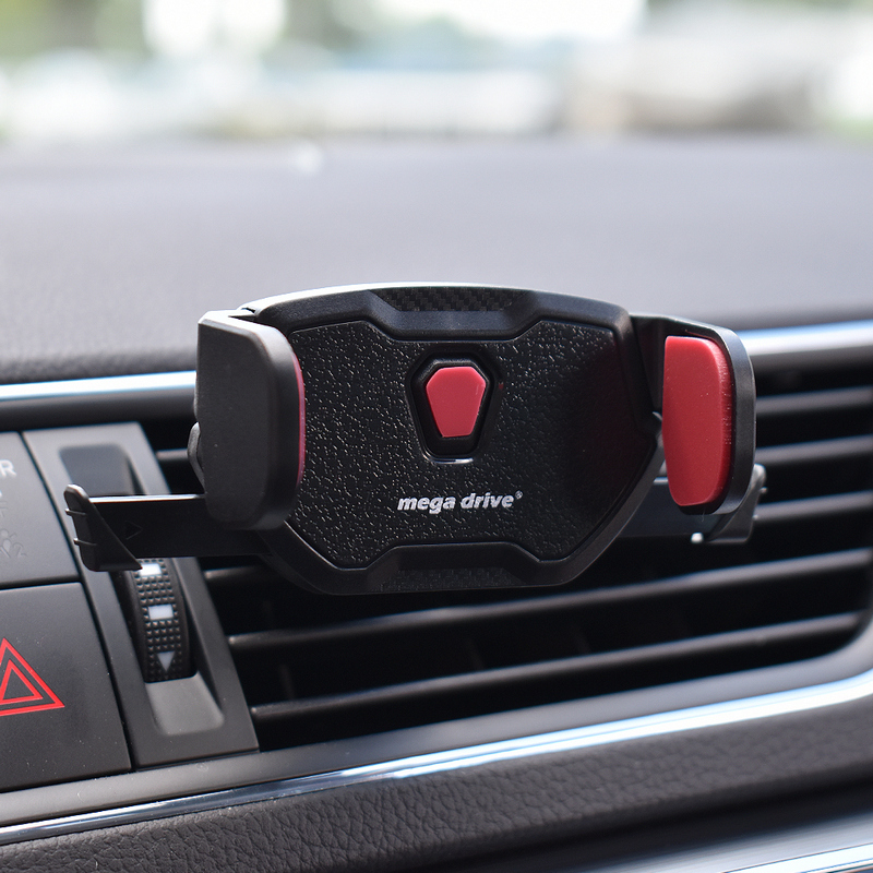 Suport telefon auto extensibil MEGA DRIVE 02814, 58-95 mm, cu prindere in grila de ventilatie