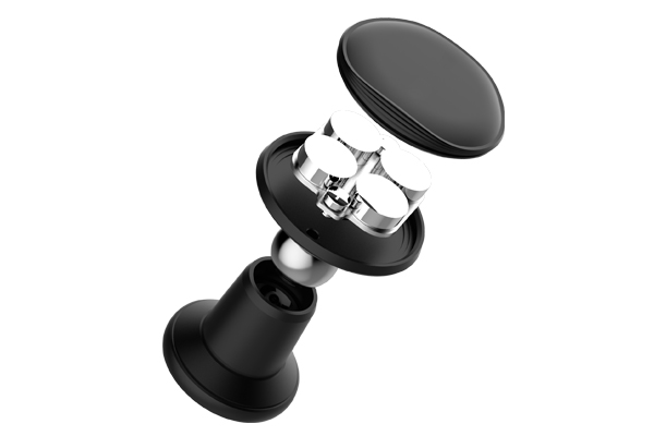 Suport telefon magnetic auto MEGA DRIVE 02807, fixare pe bord si rotatie 360 grade