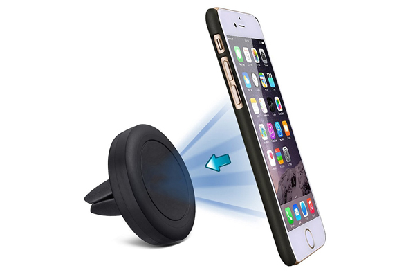 Suport telefon magnetic auto MEGA DRIVE 02803, fixare in grila de ventilatie