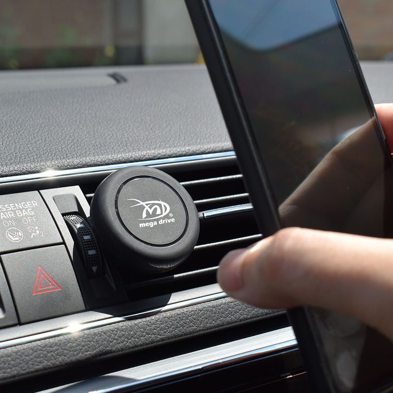 Suport telefon magnetic auto MEGA DRIVE 02803, fixare in grila de ventilatie