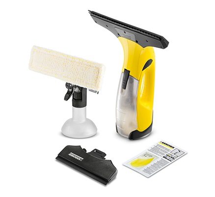 Aspirator pentru geamuri KARCHER WV 2 PLUS N 1.633-642.0, cu acumulator Li-Ion, latime de lucru 280 mm, putere de curatare 105 mp
