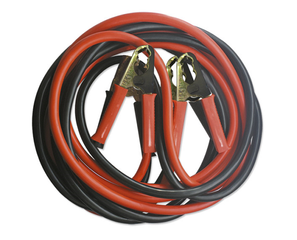 Cablu pentru redresoare auto JBM 52069, 250 Ah, grosime fir 25 mm, lungime 2.5 metri, cleme din alama