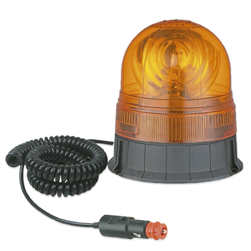 Girofar magnetic, cu cablu, JBM 51960, bec H1, 35 W, alimentare 12 V, dispersor policarbonat