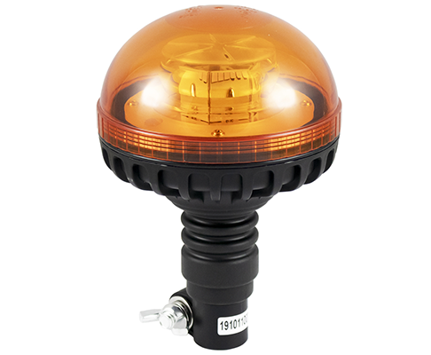 Girofar cu LED JBM 53690, cu baza flexibila, alimentare 12-24 V, dispersor policarbonat