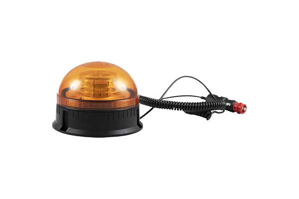 Girofar cu LED, magnetic, JBM 53691, alimentare 12-24 V, dispersor policarbonat