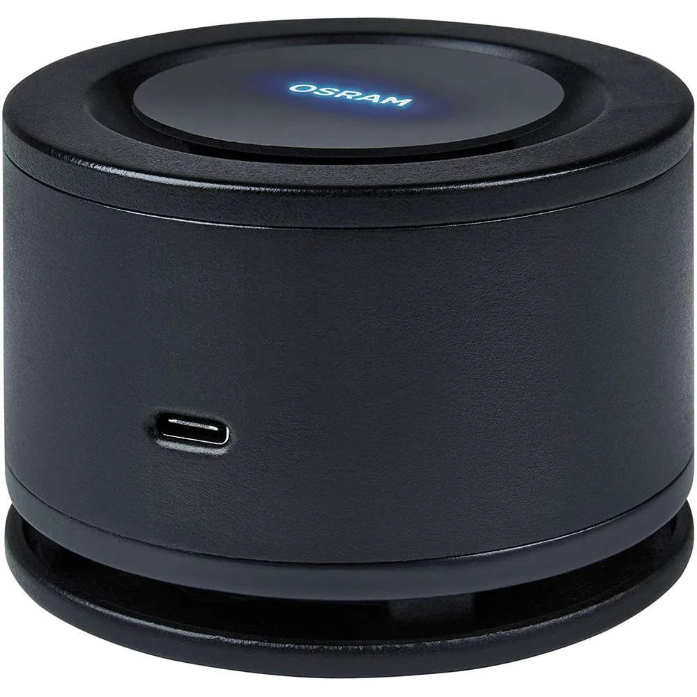Purificator de aer OSRAM AIRZING MINI LEDAS101, pentru autoturisme, debit aer 6.5 mc, alimentare USB, filtru Nano Coating TiO2
