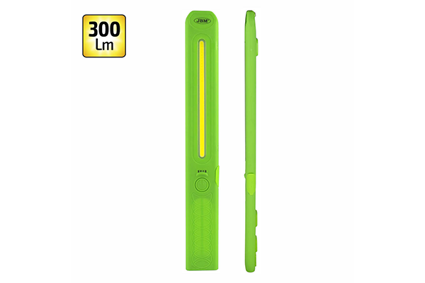 Lampa de lucru ultra compacta JBM 53519, iluminare LED-UV 3 W, 300 lumeni, portabila, acumulator 3.7 V, 800 mAh