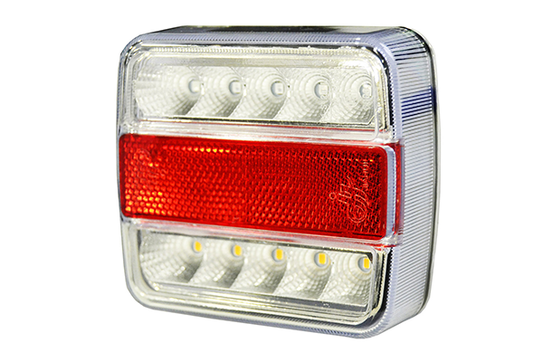 Lampa semnalizare LED JBM 91263, pentru bara de tractare, alimentare 12 V, 4 functii iluminare