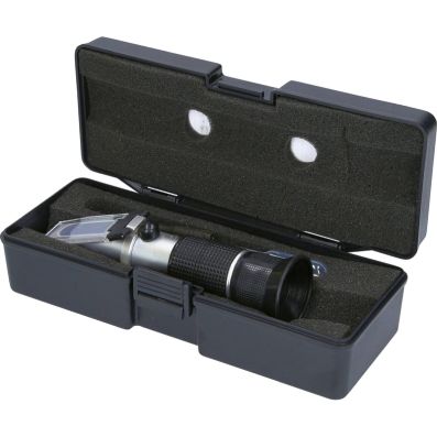 Refractometru KS TOOLS 550.1285, aparat optic pentru verificarea lichidului bateriei, antigelului, AdBlue