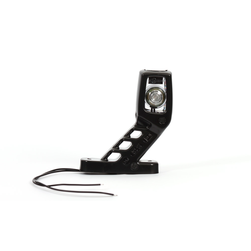 Lampa gabarit LED, cu brat, 241P W49, 12V-24V, pozitie, alb / rosu / portocaliu, dreapta, WAS 43384