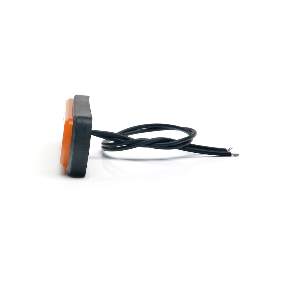Lampa gabarit LED, 1341 W189N, 12V-24V, pozitie, portocaliu, WAS 43499