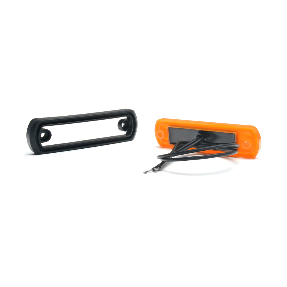 Lampa gabarit LED, 1341 W189N, 12V-24V, pozitie, portocaliu, WAS 43499