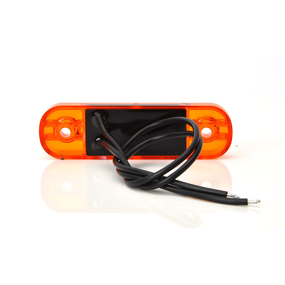 Lampa gabarit LED, 711 W97.2, 12V-24V, pozitie, portocaliu, WAS 43413