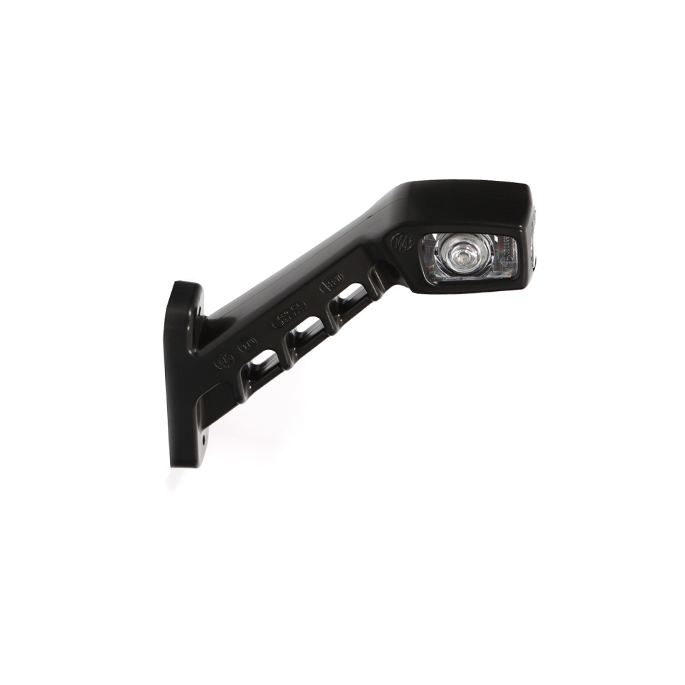 Lampa gabarit LED, cu brat, 238P W48, 12V-24V, pozitie alb / rosu / portocaliu, dreapta, WAS 43382