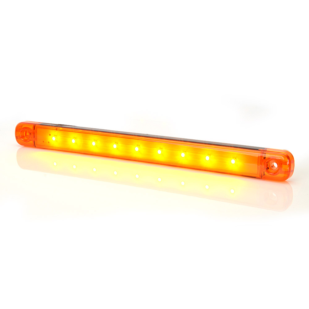 Lampa gabarit LED, 717 W97.4, 12V-24V, pozitie, portocaliu, WAS 43419