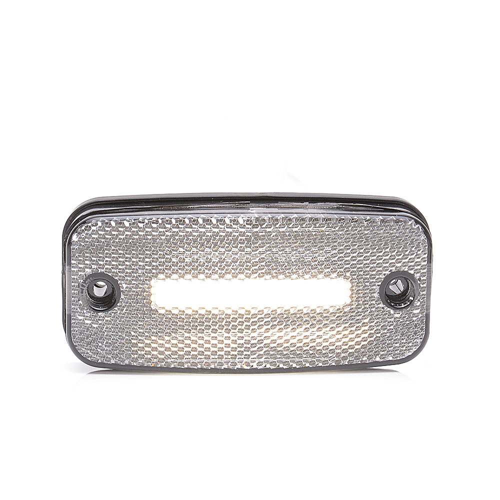 Lampa gabarit LED, 1136 W157, 12V-24V, pozitie alb, WAS 43469