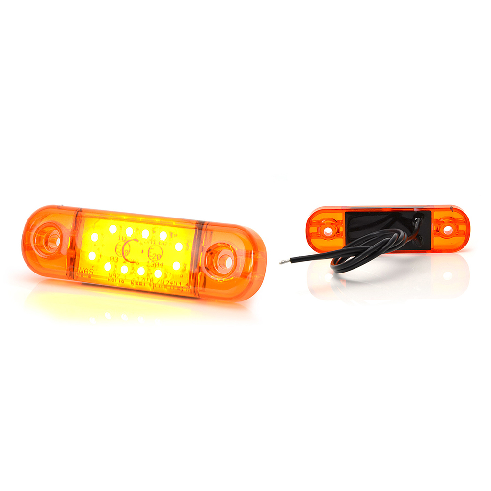 Lampa gabarit LED, 714 W97.3, 12V-24V, pozitie portocaliu, WAS 43416