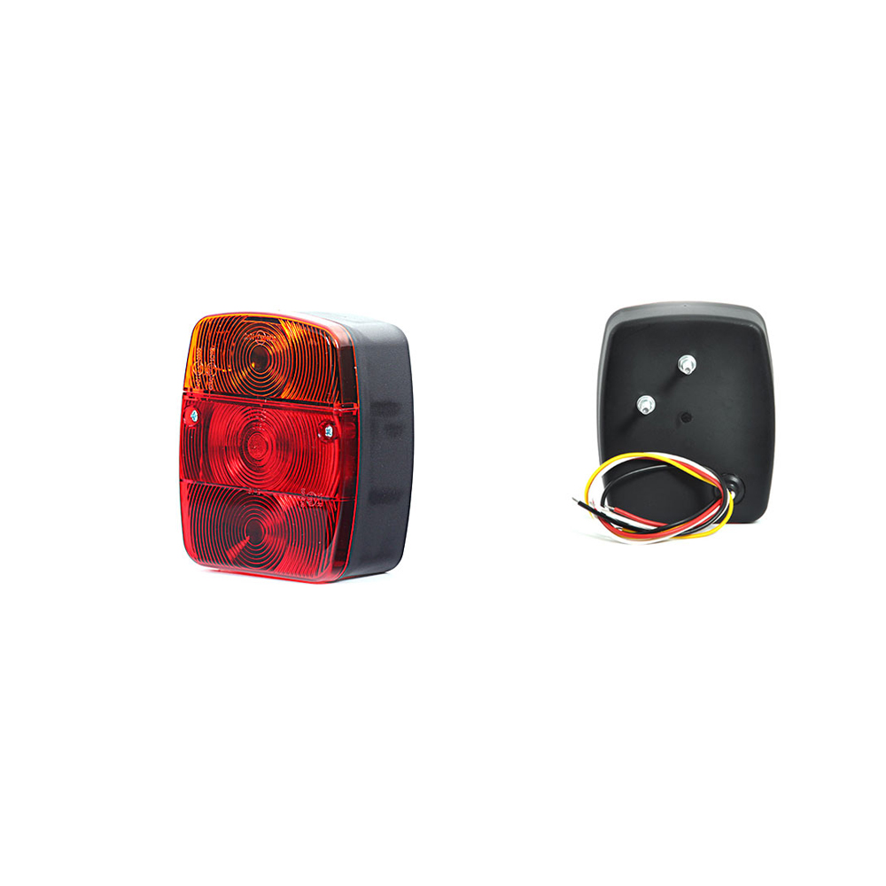Lampa multifunctionala spate 92 W18U, 12V-24V, semnalizare / stop / pozitie / numar, WAS 43373