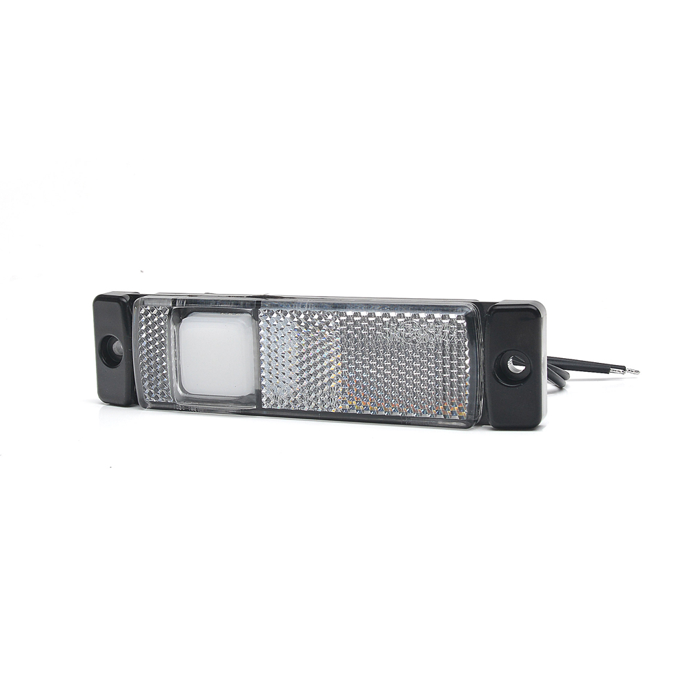 Lampa gabarit LED, 1237 W45Ns, 12V-24V, pozitie alb, WAS 43493