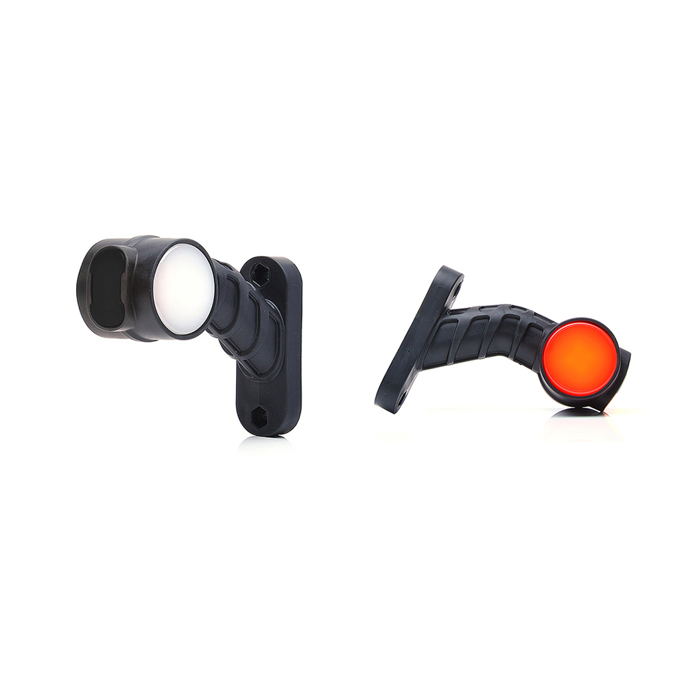 Lampa gabarit LED, cu brat, 1096P W148.2. 12V-24V. pozitie alb / rosu, dreapta, WAS 43460