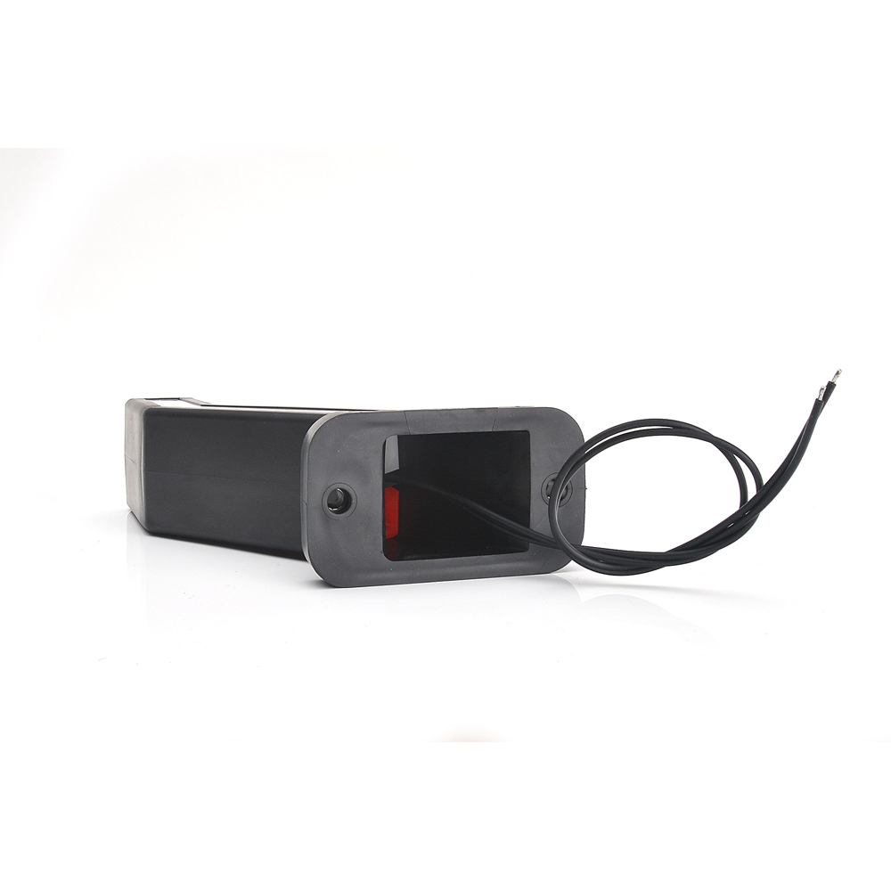 Lampa gabarit LED, cu brat, 1165L W168.1, 12V-24V, pozitie alb / rosu / portocaliu stanga, WAS 43474