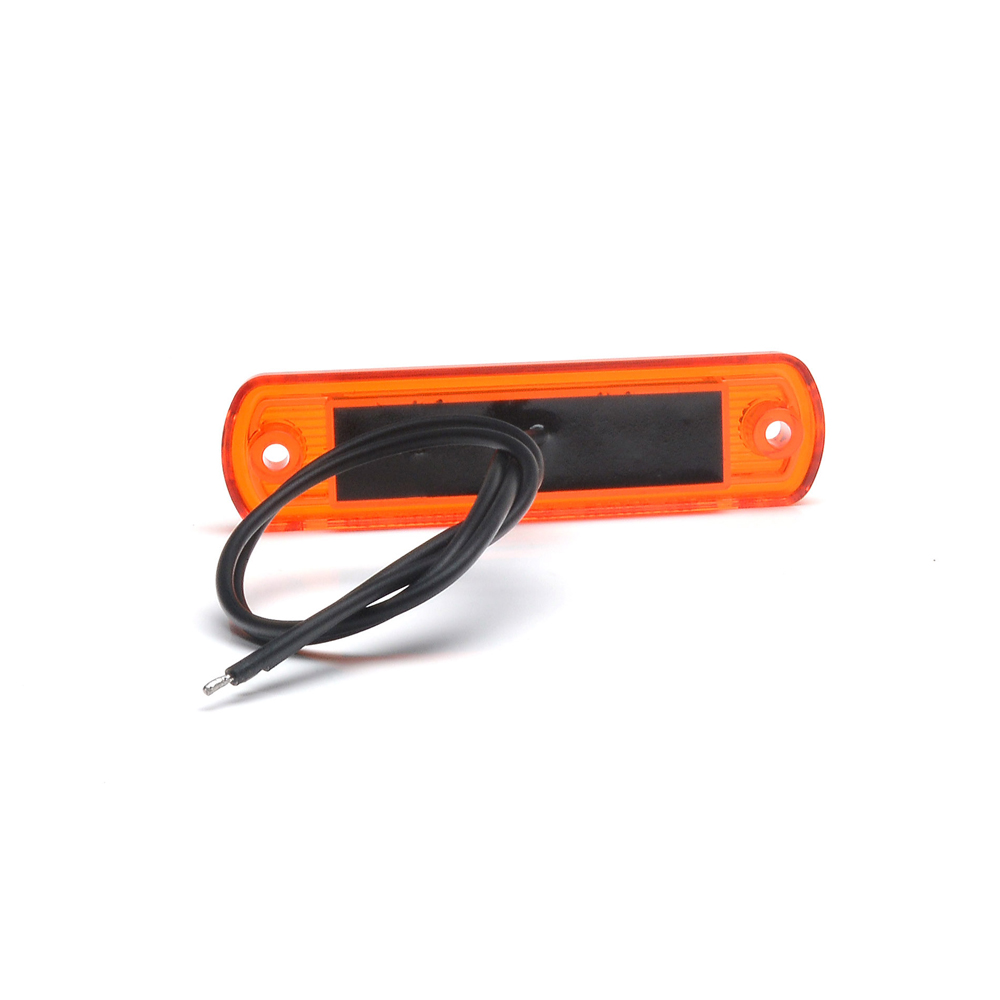 Lampa gabarit LED, 1338 W189, 12V-24V, pozitie portocaliu, WAS 43496