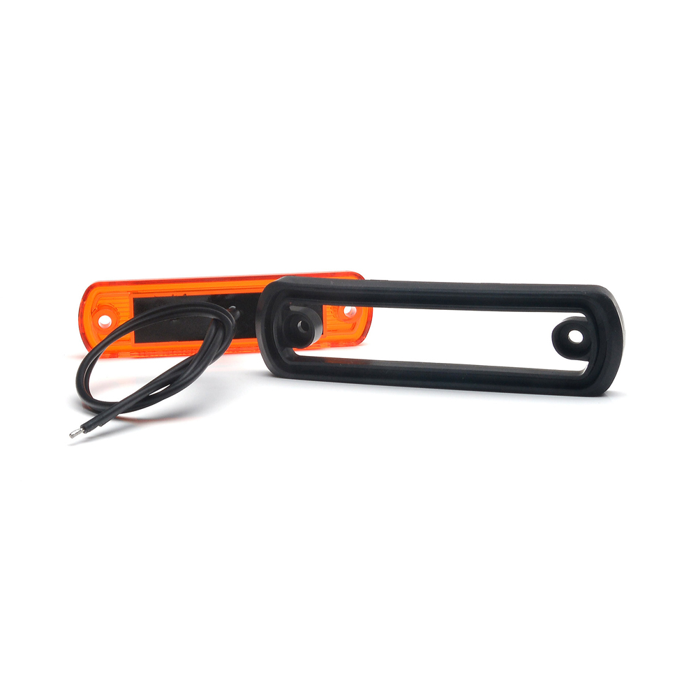 Lampa gabarit LED, 1338 W189, 12V-24V, pozitie portocaliu, WAS 43496