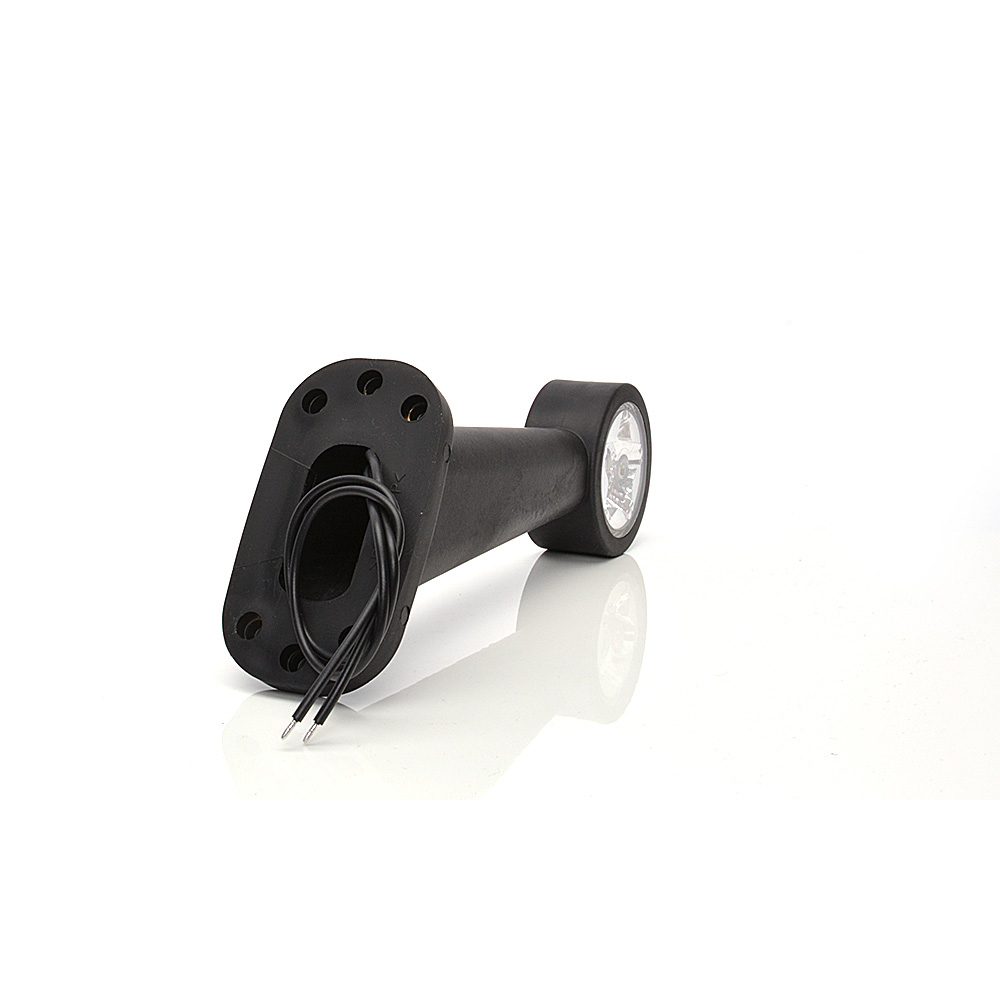 Lampa gabarit LED, cu brat, 875L W21.3Star, 12V-24V, pozitie alb / rosu stanga, WAS 43433