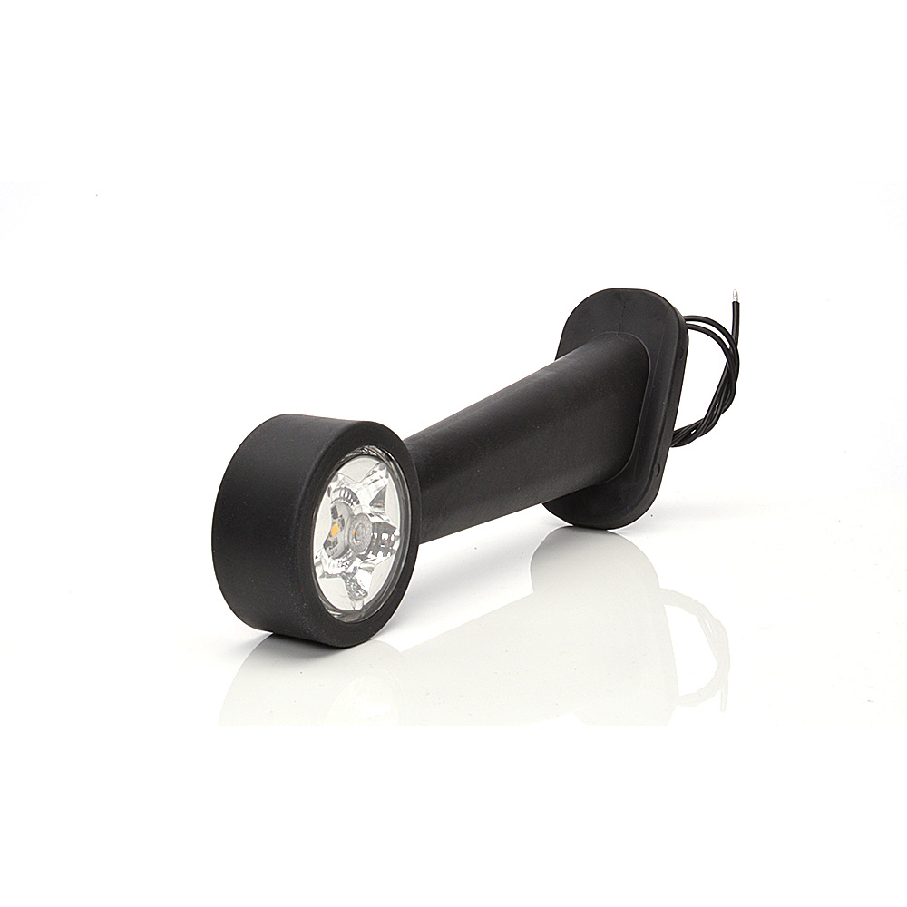 Lampa gabarit LED, cu brat, 875L W21.3Star, 12V-24V, pozitie alb / rosu stanga, WAS 43433