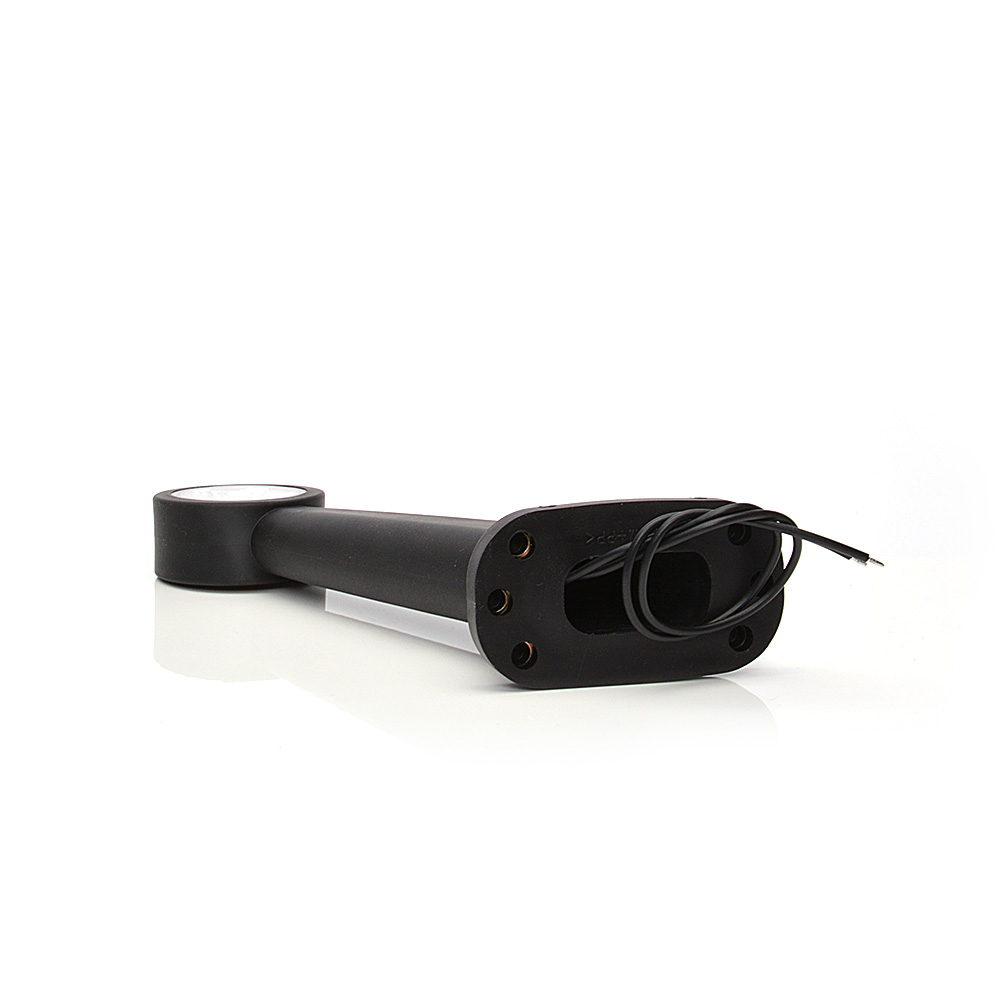 Lampa gabarit LED, cu brat, 875L W21.3Star, 12V-24V, pozitie alb / rosu stanga, WAS 43433
