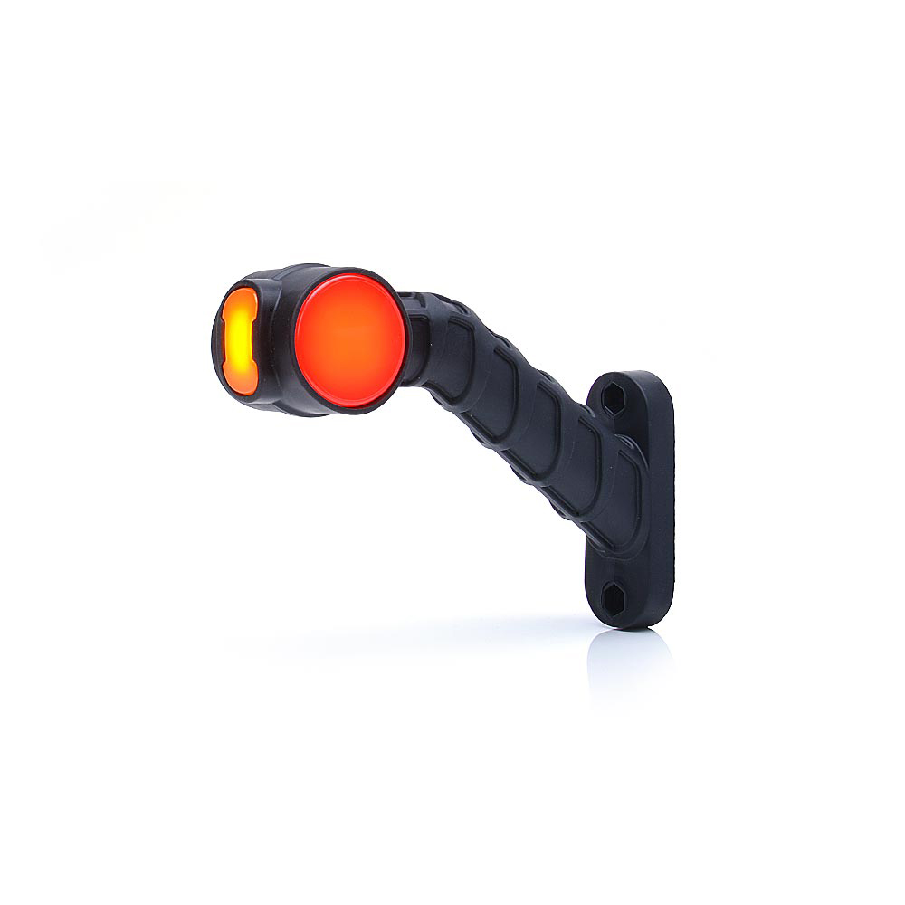 Lampa gabarit LED, cu brat, 1093L W148.1, 12V-24V, pozitie alb / rosu / portocaliu stanga, WAS 43456