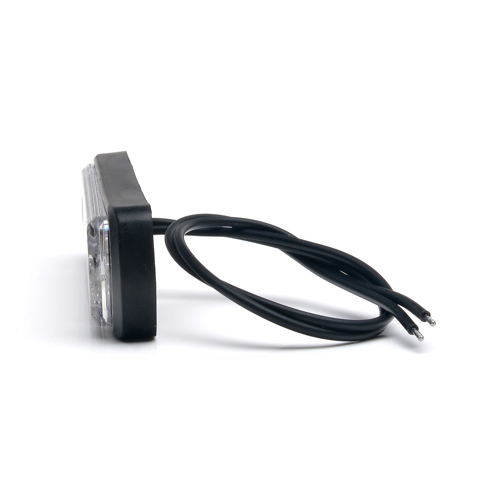 Lampa gabarit LED, 1340 W189, 12V-24V, pozitie alb, WAS 43498
