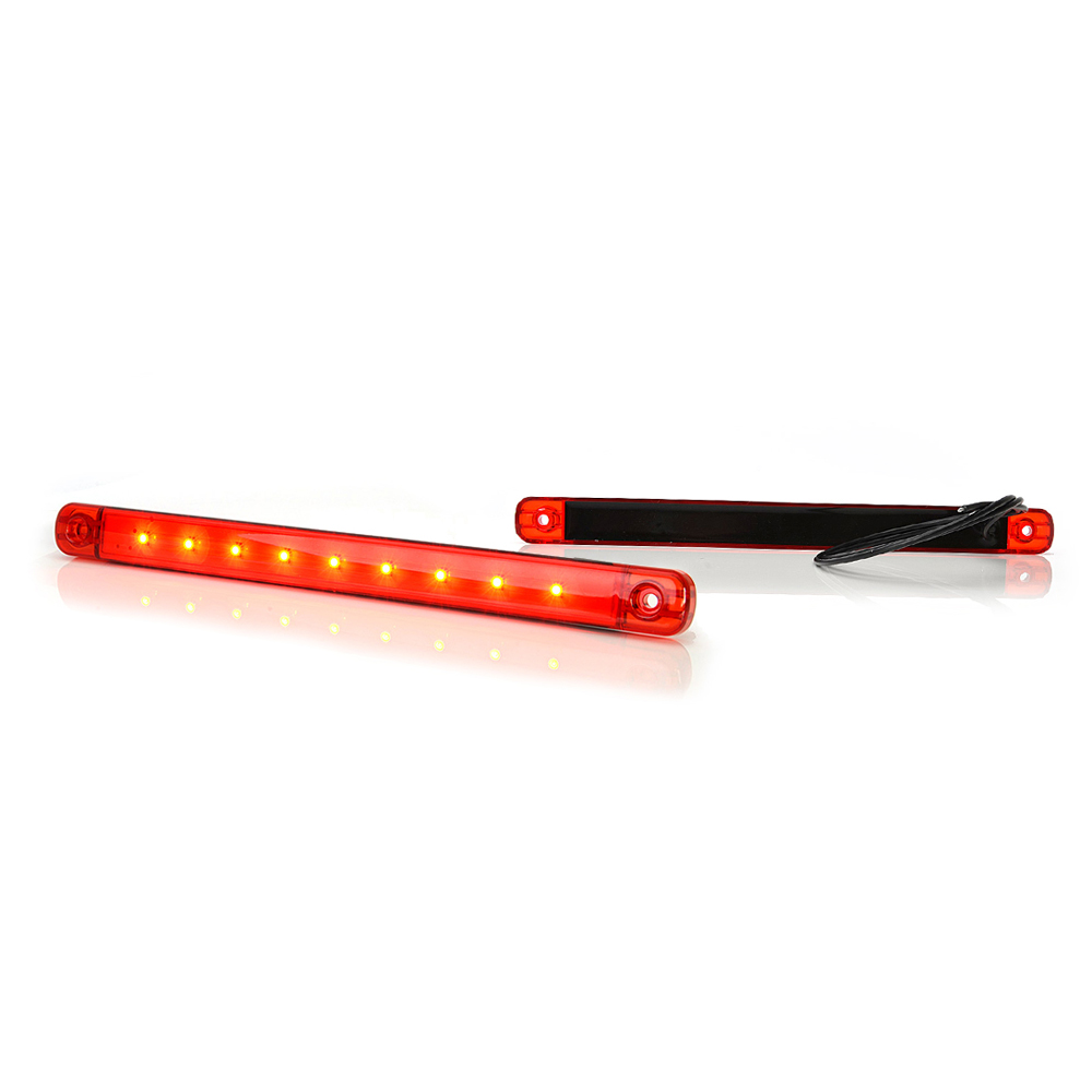 Lampa gabarit LED, 718 W97.4, 12V-24V, pozitie rosu, WAS 43420