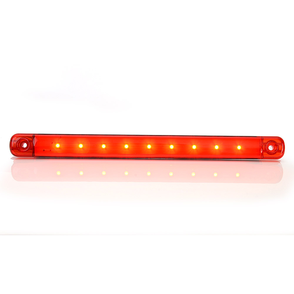Lampa gabarit LED, 718 W97.4, 12V-24V, pozitie rosu, WAS 43420