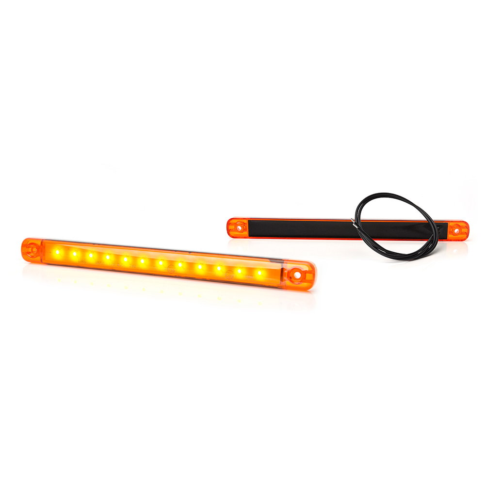 Lampa gabarit LED, 720 W97.5, 12V-24V, pozitie portocaliu, WAS 43422