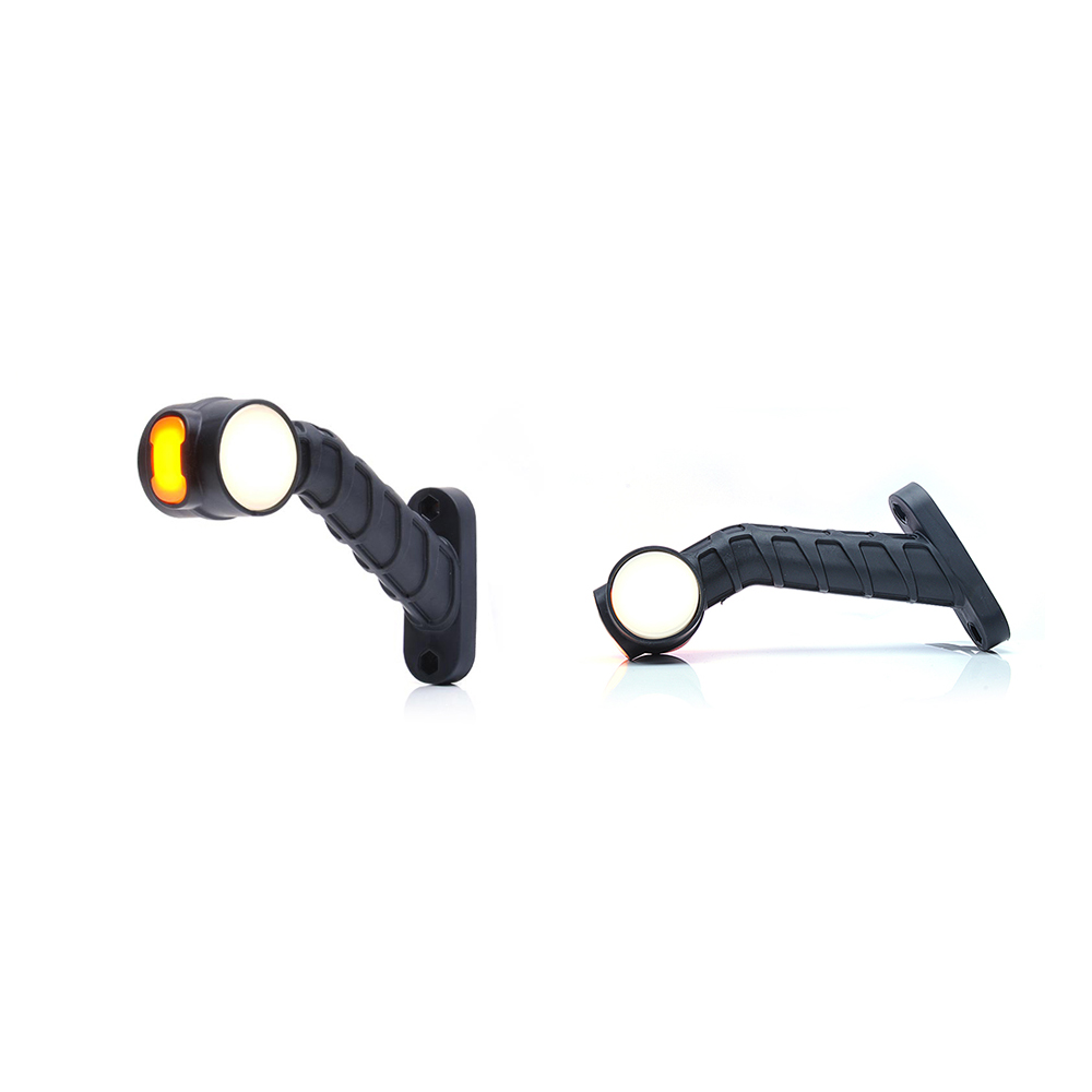 Lampa gabarit LED, cu brat, 1093P W148.1, 12V-24V, pozitie alb / rosu / portocaliu, dreapta, WAS 43457