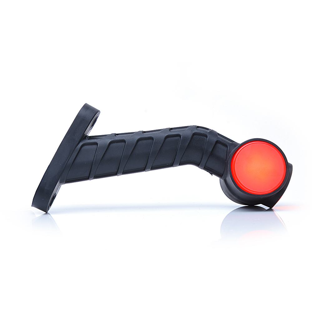Lampa gabarit LED, cu brat, 1093P W148.1, 12V-24V, pozitie alb / rosu / portocaliu, dreapta, WAS 43457