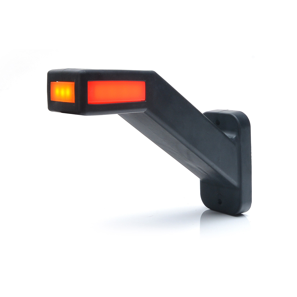 Lampa gabarit LED, cu brat, 1171L W168.4, 12V-24V, pozitie alb / rosu / portocaliu stanga, WAS 43479