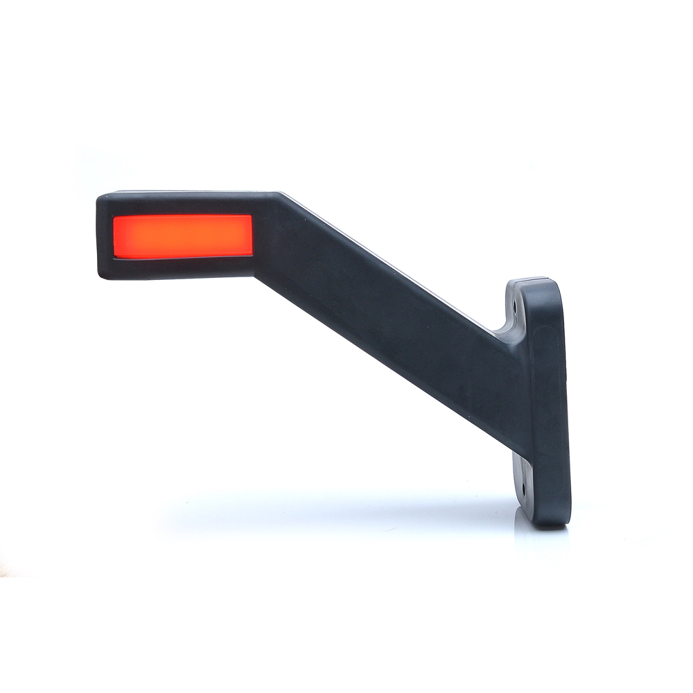 Lampa gabarit LED, cu brat, 1171L W168.4, 12V-24V, pozitie alb / rosu / portocaliu stanga, WAS 43479