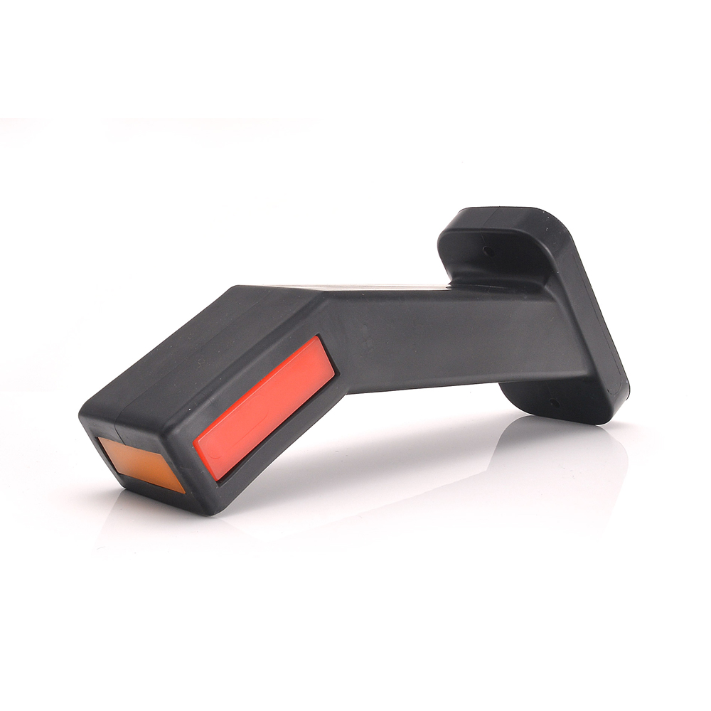 Lampa gabarit LED, cu brat, 1171L W168.4, 12V-24V, pozitie alb / rosu / portocaliu stanga, WAS 43479